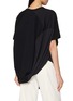 背面 - 点击放大 - ANREALAGE - Asymmetric Hem Draped Patchwork T-Shirt