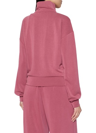 背面 - 点击放大 - BEYOND YOGA - Luxe Sandwash Half Zip Sweatshirt