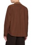 背面 - 点击放大 - BAZISZT - Anakin Embroidered Contrast Corduroy Pocket Overshirt