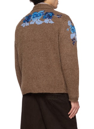 背面 - 点击放大 - BAZISZT - Nissan Floral Knit Cardigan