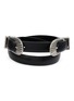 首图 - 点击放大 - TOGA VIRILIS ACCESSORIES - Double Buckle Leather Bangle