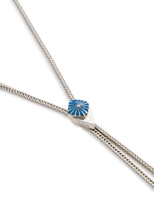 细节 - 点击放大 - TOGA VIRILIS ACCESSORIES - Concho Alloy Loop Tie