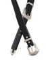 细节 - 点击放大 - TOGA VIRILIS ACCESSORIES - Double Buckle Leather Belt