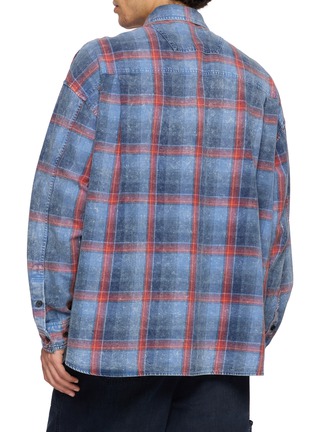 背面 - 点击放大 - JUUN.J - Checkered Oversized Shirt