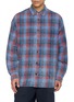 首图 - 点击放大 - JUUN.J - Checkered Oversized Shirt