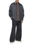 模特儿示范图 - 点击放大 - JUUN.J - Chest Pocket Satin Shirt