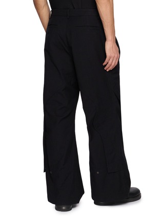 背面 - 点击放大 - JUUN.J - Adjustable Snap Tab Bootcut Pants