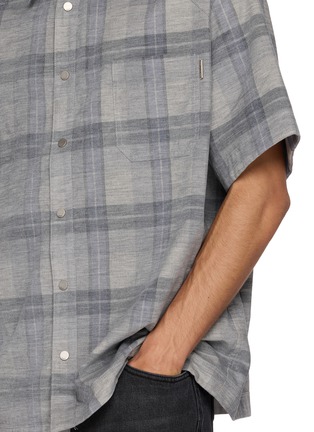  - JUUN.J - Reversible Checkered Shirt