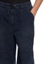  - JUUN.J - Drawstring Dark Wash Shorts