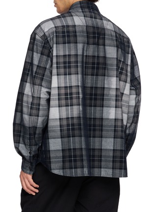 背面 - 点击放大 - JUUN.J - Checkered Oversized Shirt