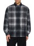 首图 - 点击放大 - JUUN.J - Checkered Oversized Shirt