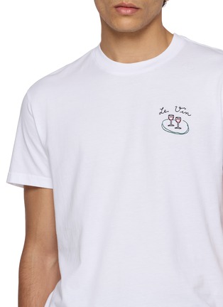  - MAISON LABICHE - Popincourt Le Vin Cotton T-Shirt