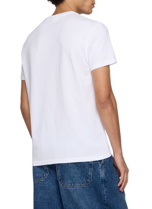 背面 - 点击放大 - MAISON LABICHE - Popincourt Le Vin Cotton T-Shirt