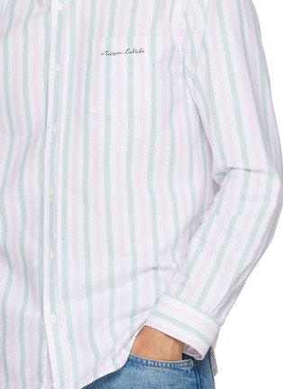  - MAISON LABICHE - Striped Oxford Shirt