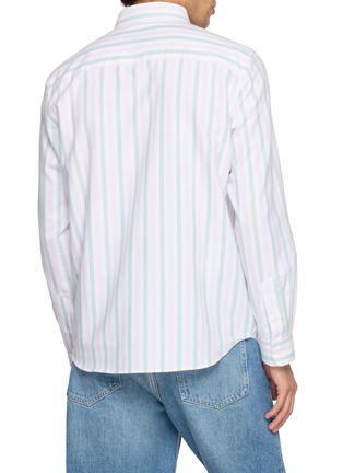 背面 - 点击放大 - MAISON LABICHE - Striped Oxford Shirt