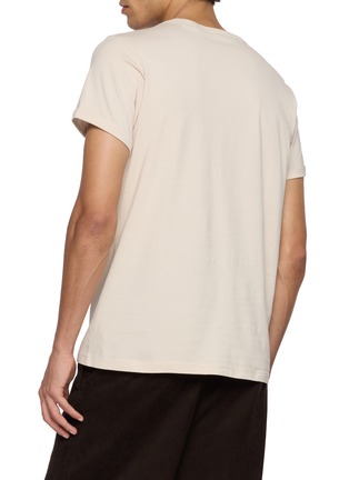 背面 - 点击放大 - MAISON LABICHE - Poitou Mini Heart Patch Cotton T-Shirt