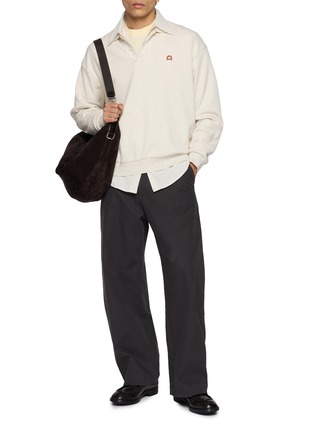 模特儿示范图 - 点击放大 - MAISON LABICHE - Popincourt Amour Cotton T-Shirt
