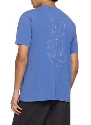 背面 - 点击放大 - MAISON LABICHE - Patureau Peace Please Cotton T-Shirt