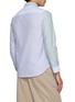 背面 - 点击放大 - MAISON LABICHE - Bonne Graine Patchwork Striped Oxford Shirt