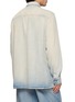 背面 - 点击放大 - MM6 MAISON MARGIELA - Long Sleeve Light Wash Torn Pocket Denim Shirt