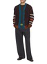 模特儿示范图 - 点击放大 - BEAUTIFUL PEOPLE - Reversible Mohair Wool Cardigan