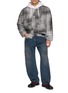 模特儿示范图 - 点击放大 - DOUBLET - Smog Air Stained Cotton Blend Tweed Jacket
