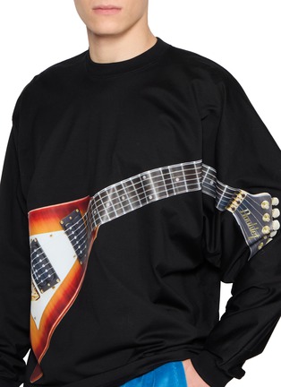  - DOUBLET - Air Guitar Graphic Long Sleeve T-Shirt
