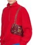  - DOUBLET - Trompe L’oeil Embroidered Bag Knit Sweater