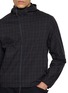  - POST ARCHIVE FACTION - Diagonal Zip Chequered Jacket