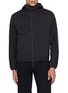 首图 - 点击放大 - POST ARCHIVE FACTION - Diagonal Zip Chequered Jacket