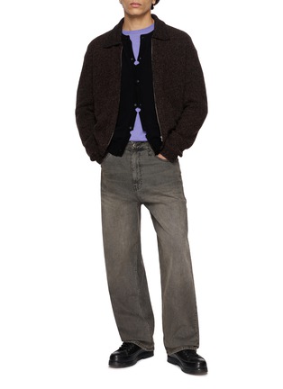模特儿示范图 - 点击放大 - POST ARCHIVE FACTION - Knit Zip Shirt