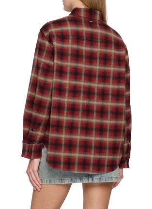 背面 - 点击放大 - MO&CO. - Long Sleeve Chequered Shirt