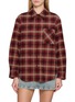 首图 - 点击放大 - MO&CO. - Long Sleeve Chequered Shirt