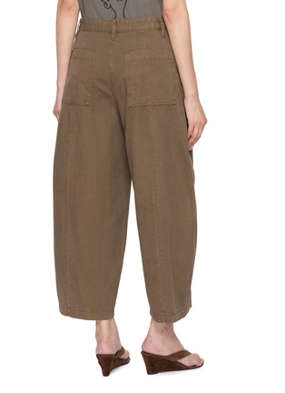 背面 - 点击放大 - MO&CO. - Wide Leg Cropped Medium Wash Jeans