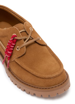 细节 - 点击放大 - D.FRANKLIN SHOES - DFSH Leather Boat Boots