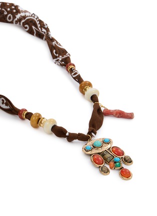 细节 - 点击放大 - BADHNATI - Totem Pendant Beaded Necklace