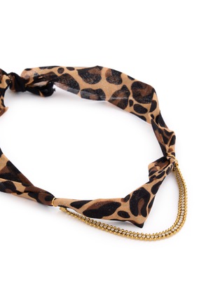 细节 - 点击放大 - BADHNATI - Rhinestone Chain Necklace