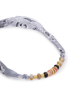 细节 - 点击放大 - BADHNATI - Stone Beaded Crystal Necklace