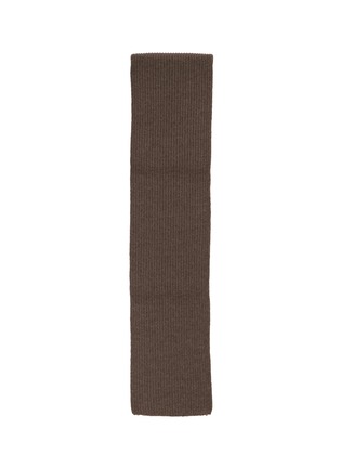 细节 - 点击放大 - COMME DES GARÇONS HOMME - x Batoner Wool Full Cardigan Scarf