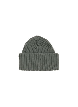 细节 - 点击放大 - COMME DES GARÇONS HOMME - x Batoner Worsted Rib Wool Beanie
