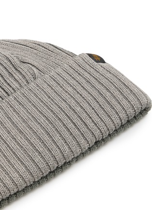 细节 - 点击放大 - COMME DES GARÇONS HOMME - x Batoner Worsted Rib Wool Beanie