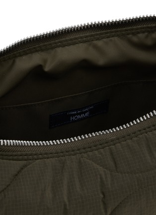 细节 - 点击放大 - COMME DES GARÇONS HOMME - Ripstop Quilted Nylon Bag