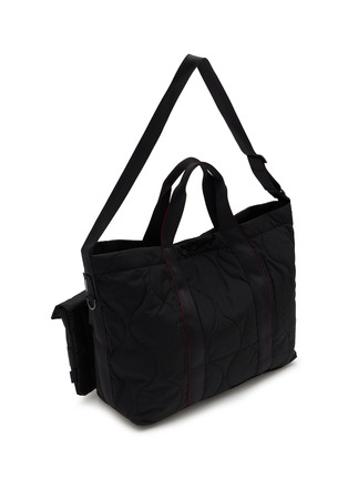细节 - 点击放大 - COMME DES GARÇONS HOMME - Rip Quilted Nylon Tote Bag