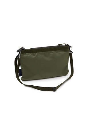 细节 - 点击放大 - COMME DES GARÇONS HOMME - X BRIEFING Check Pattern Nylon Twill Reversible Sacoche Bag