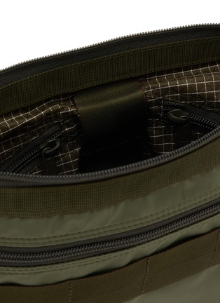 细节 - 点击放大 - COMME DES GARÇONS HOMME - X BRIEFING Check Pattern Nylon Twill Reversible Sacoche Bag