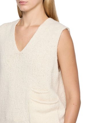  - EDITION - V-Neck Cotton Cashmere Knit Vest