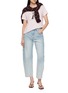 模特儿示范图 - 点击放大 - EDITION - Printed Cotton T-shirt