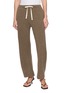 首图 - 点击放大 - EDITION - Drawstring Waistband Straight Leg Cashmere Knit Pants