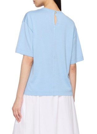 背面 - 点击放大 - EDITION - Short Sleeve Crewneck Knit Top