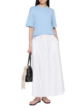 模特儿示范图 - 点击放大 - EDITION - Short Sleeve Crewneck Knit Top